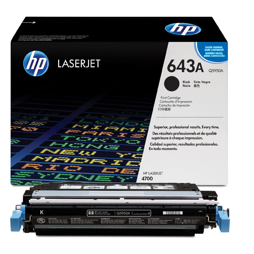 HP HP 643A Original LaserJet Toner Cartridge - Black | Q5950A - Printers & Ink - Lebanon