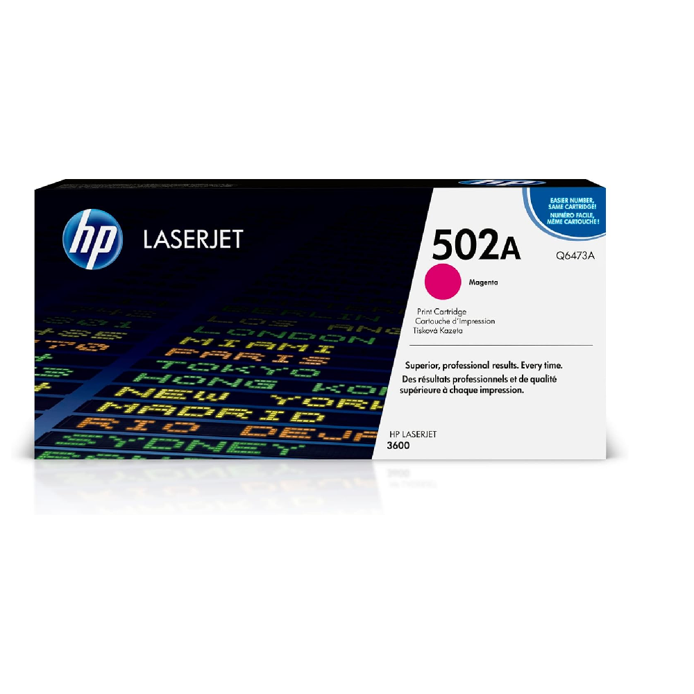 HP HP 502A Original LaserJet Toner Cartridge - Magenta | Q6473A - Printers & Ink - Lebanon