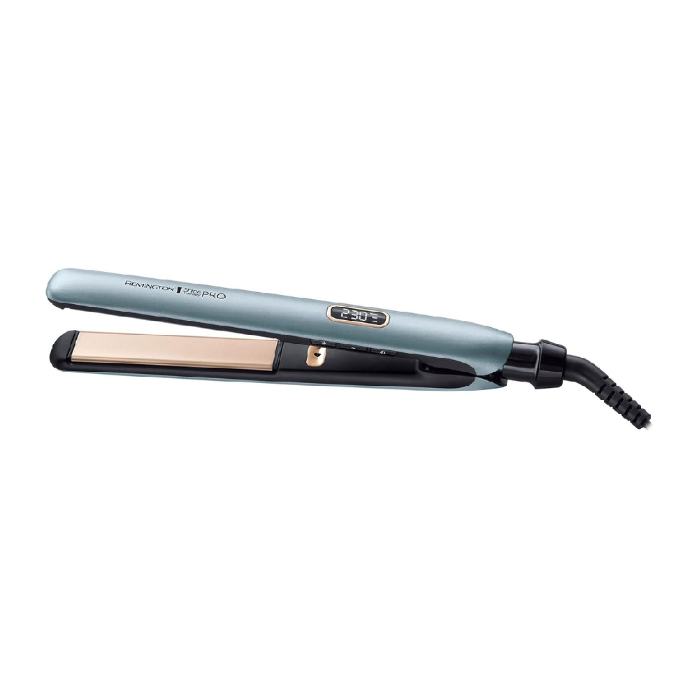 Remington Remington Shine Therapy Pro Hair Straightener - Blue | S9300 E51 - Beauty & Personal Care - Lebanon