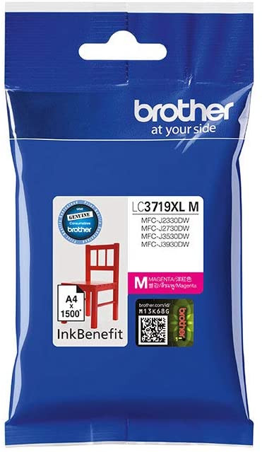 Brother Brother Genuine Super High Yield Magenta Printer Ink Cartridge | LC3719XLM - Printers & Ink - Lebanon