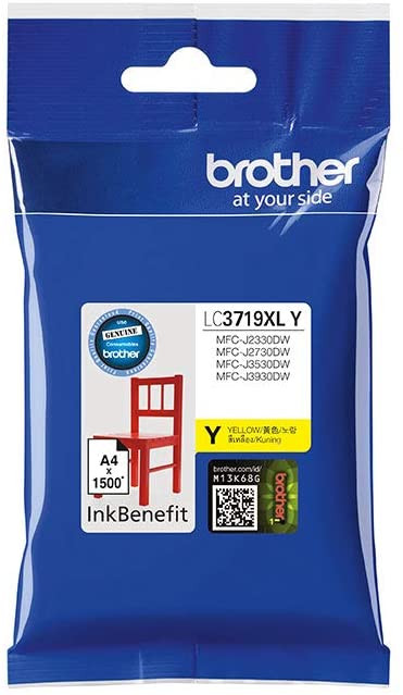 Brother Brother Genuine Super High Yield Yellow Printer Ink Cartridge | LC3719XLY - Printers & Ink - Lebanon