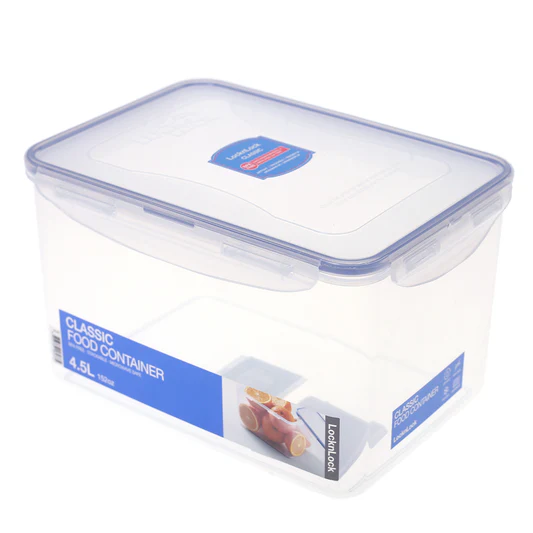 LocknLock LocknLock Rectangular Tall Food Container 4.5L | LLHPL827 - Home & Kitchen - Lebanon