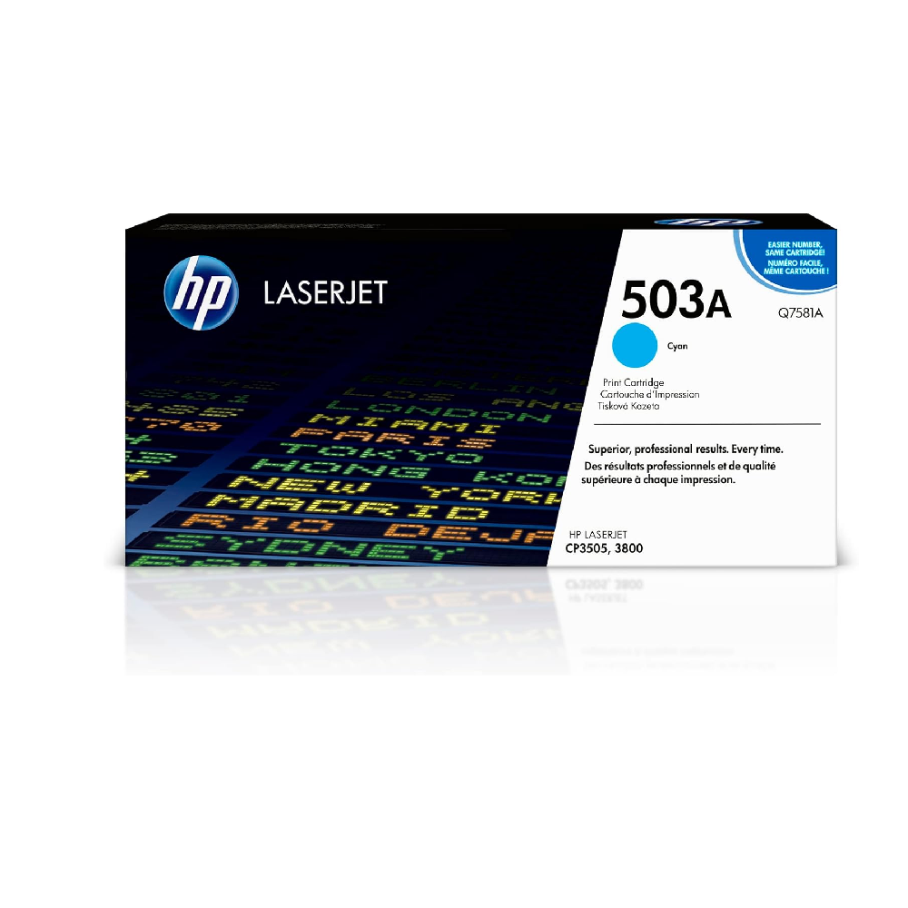 HP HP 503A Original LaserJet Toner Cartridge - Cyan | Q7581A - Printers & Ink - Lebanon