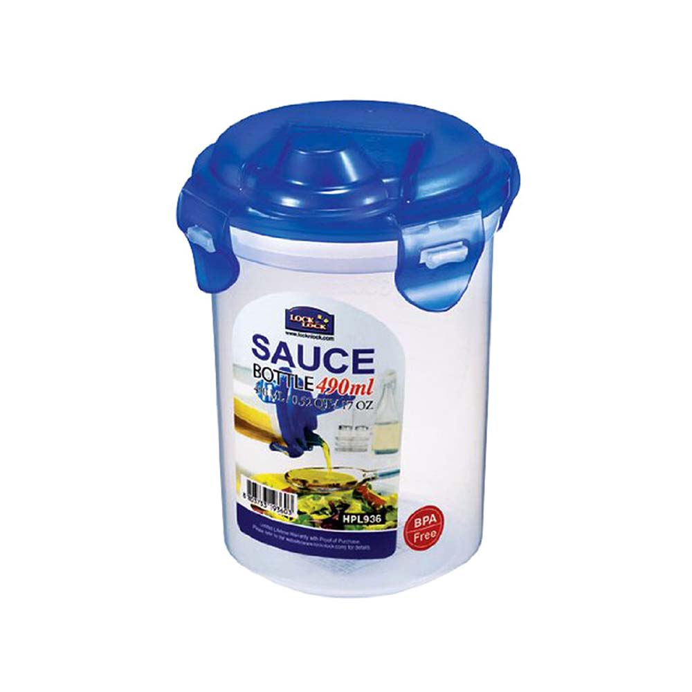 LocknLock LocknLock Round Tall Sauce Container 490ml | LLHPL936 - Home & Kitchen - Lebanon