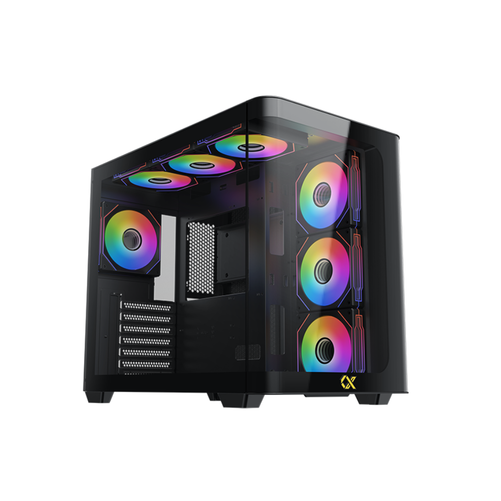 Xigmatek XIGMATEK Pano ARGB E-ATX Support Gaming Case | EN44250 - Computers & Tech - Lebanon