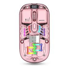 Coteci Coteci Magic Crystal IV Dual Mode Mouse - Pink - Computers & Tech - Lebanon