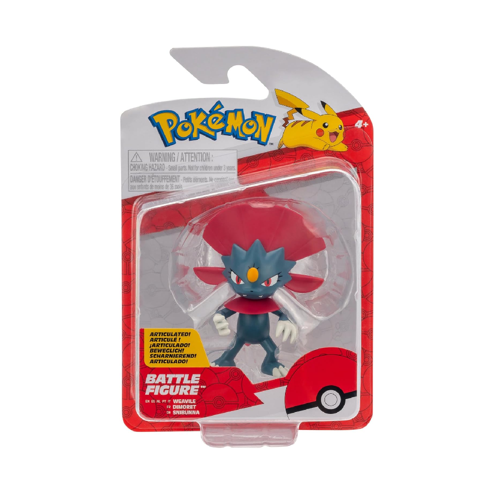 Pokemon Pokemon Battle Figure- WEAVILE | PKW3003 - Toys & Games - Lebanon