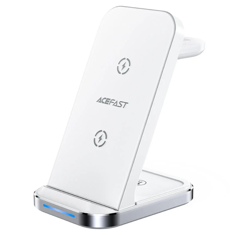 Acefast AceFast AirCharge 3 in 1 Wireless Charger Desktop Holder - White | E15 - Phones & Wearables - Lebanon