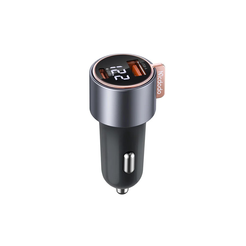 Mcdodo Mcdodo 75W Digital Display Car Charger - Phones & Wearables - Lebanon