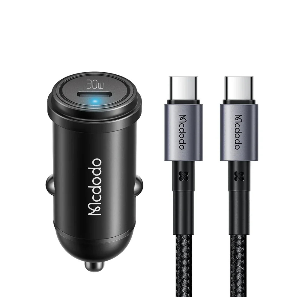 Mcdodo Mcdodo PD30W Fast Car Charger Kit - Phones & Wearables - Lebanon
