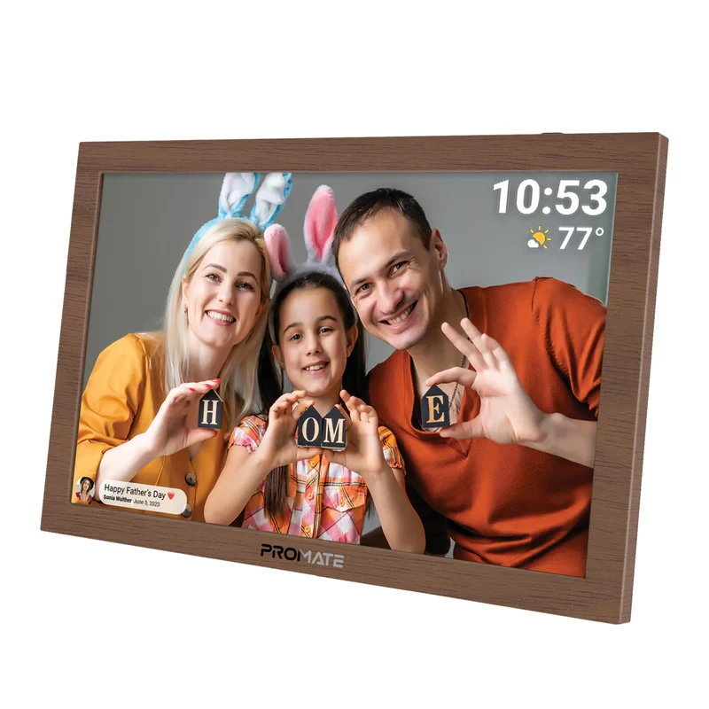 Promate Promate 10.1" Vibrant Full HD Smart Multimedia Wi-Fi Digital Photo Frame | MEMORIA-10 - Computers & Tech - Lebanon