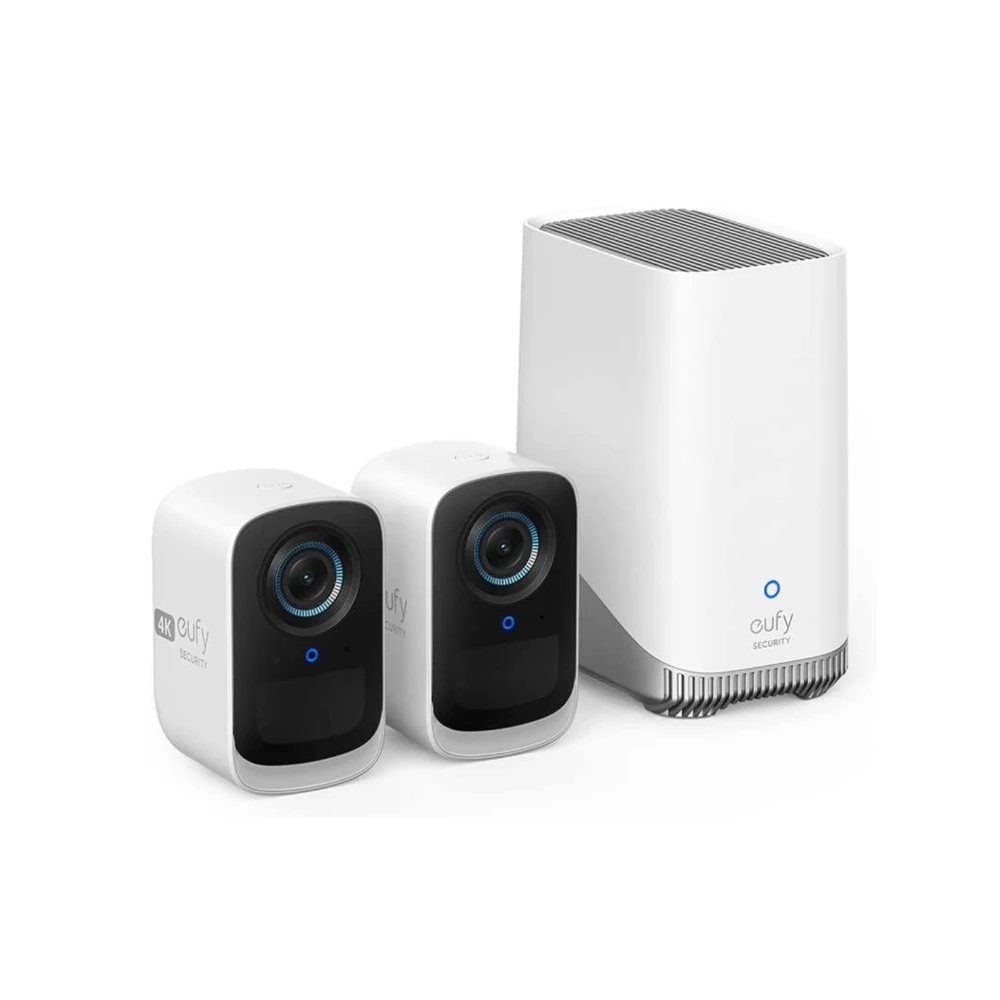 Eufy Eufy S300 eufyCam 3C 4K Camera - 2 Cam Kit | T8881321 - TV, Cameras & Photography - Lebanon