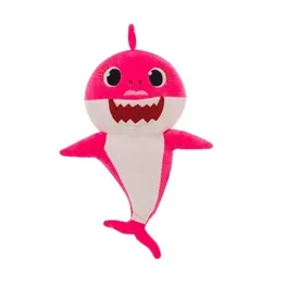 Baby Shark Pink Plush Toy 30 cm - Soft Stuffed Figure, Cute Singing Character | 113 - Toys & Games - Lebanon