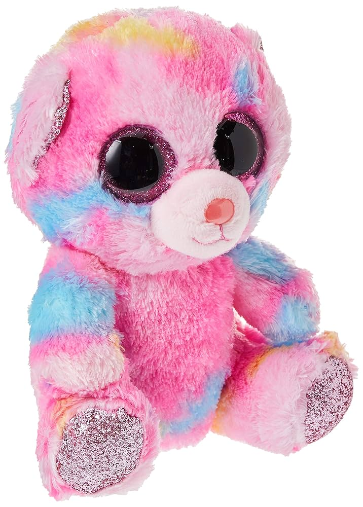 Pink Teddy Plush Toy - Soft Cute Bear Stuffed Animal | 547-1 - Toys & Games - Lebanon