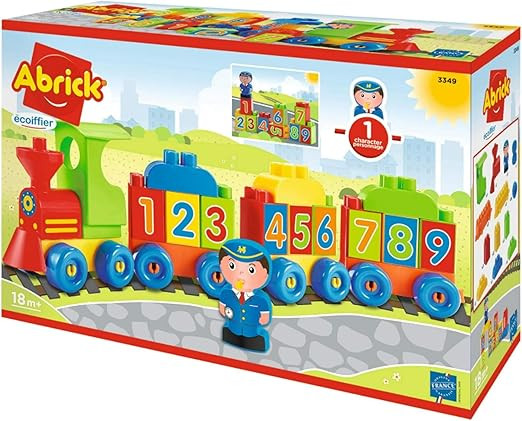 Ecoiffier Ecoiffier Abrick Number Train | 0003349 - Toys & Games - Lebanon