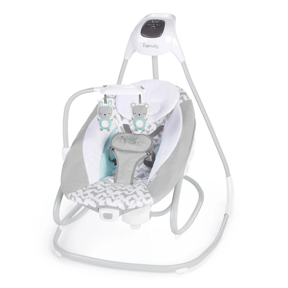 Ingenuity SimpleComfort Compact Soothing Swing & Rocker – Raylan | 362-5 - Home & Kitchen - Lebanon
