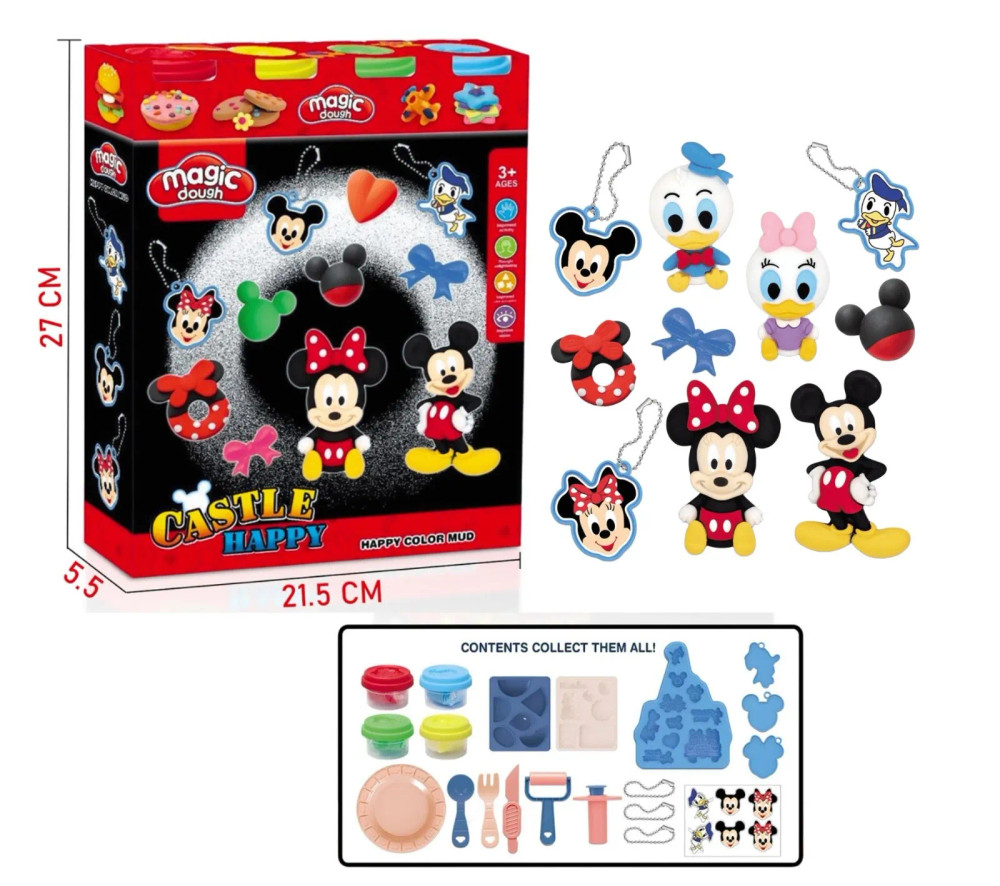 Magic Dough Castle Happy - Mickey & Friends | 8650 - Toys & Games - Lebanon