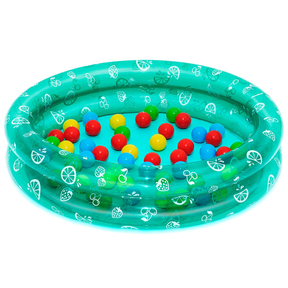 Bestway Bestway Inflatable Kiddie Pool - Green Fruit Print | P-51141 - Sports & Outdoors - Lebanon