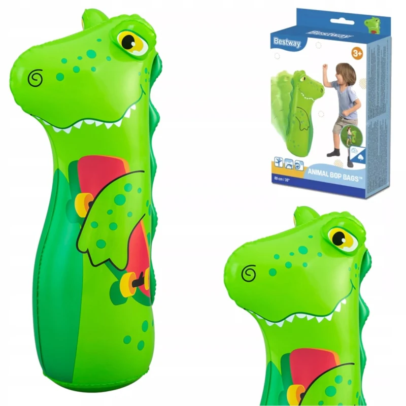 Bestway Bestway Inflatable Bop Bag Toy - Dinosaur | P-52152 - Sports & Outdoors - Lebanon
