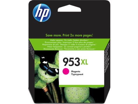 HP HP 953XL High Yield Magenta Original Ink Cartridge (F6U17AE) - Printers & Ink - Lebanon