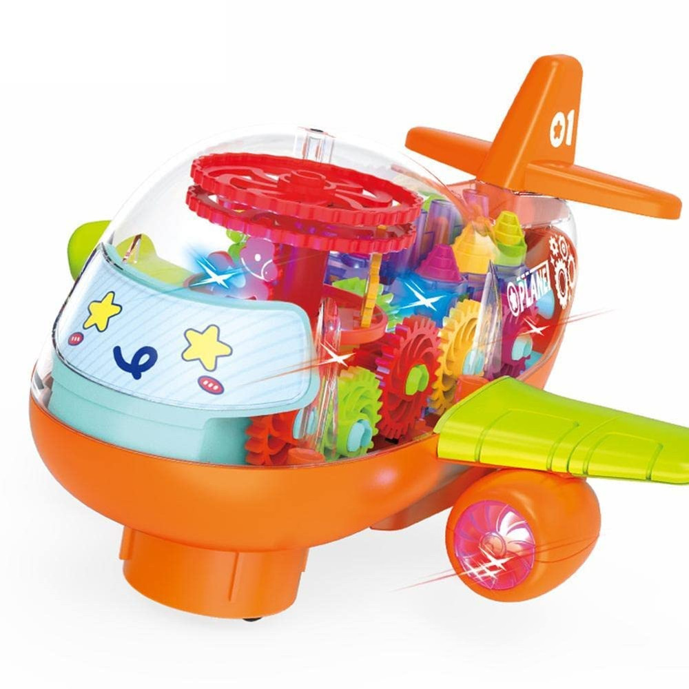 Gear-Gear Airplane Musical Toy | 657B - Toys & Games - Lebanon