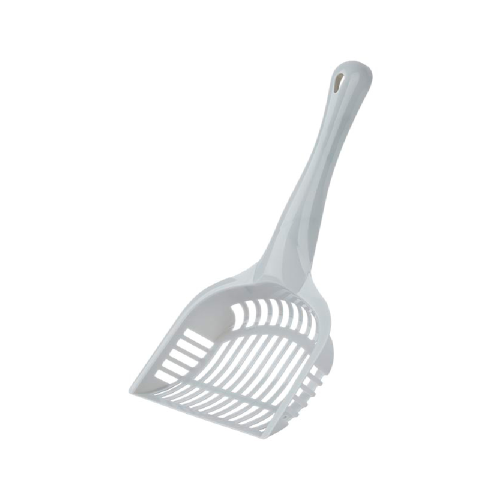 Cat Litter Shovel - Durable Plastic Scoop with Handle for Easy Cleaning - Grey - Sports & Outdoors - Lebanon