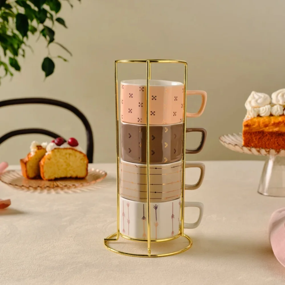 Karaca Karaca Versailles Stand Cup 180ML | 153.09.01.5398 - Home & Kitchen - Lebanon