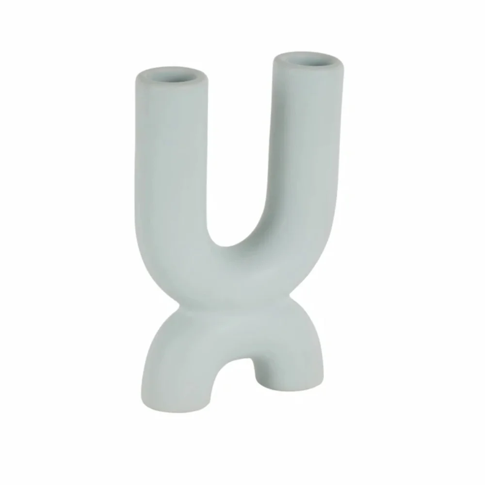Karaca Karaca Home Martina 2 Decorative Candlestick | 300.23.01.0521 - Home & Kitchen - Lebanon