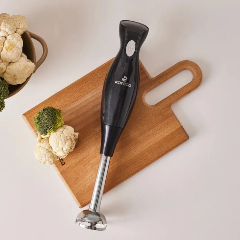 Karaca Karaca Shiny Black Hand Blender | 153.03.08.4734 - Home & Kitchen - Lebanon