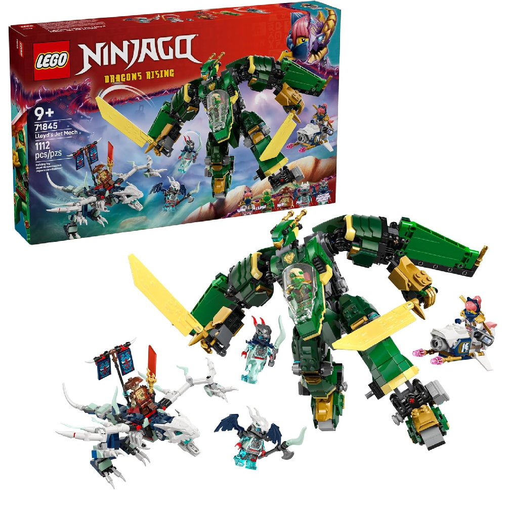 LEGO Lego NINJAGO Lloyd's Jet Mech Building Toy Set | 71845 - Toys & Games - Lebanon