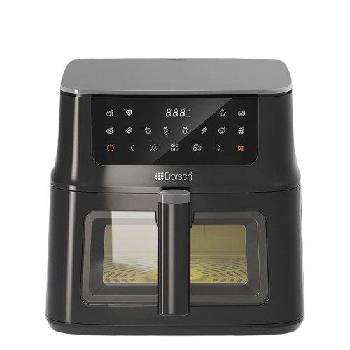 Dorsch Dorsch Air Fryer Window 10 Liter Double Heating XXL | DH-07813 - Home & Kitchen - Lebanon