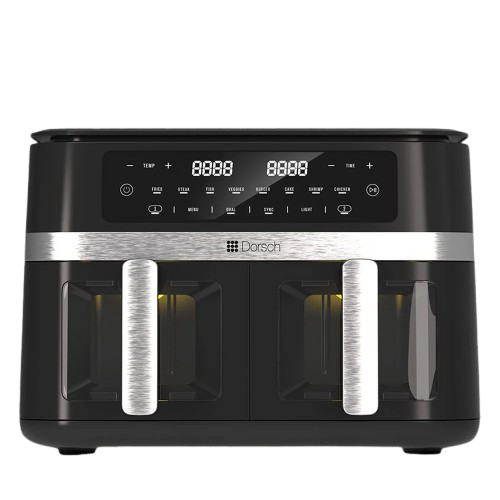 Dorsch Dorsch Dual Air Fryer Digital 11L 2950W | DH-07822 - Home & Kitchen - Lebanon