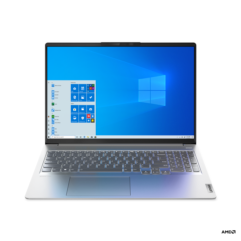 Lenovo Lenovo IdeaPad 5 Pro 16ACH6  16"" WQXGA IPS 350nits Anti-glare,AMD Ryzen 7 5800H 3.2GHz,16GB RAM,512GB SSD NVMe,NVIDIA GeForce GTX 1650,Storm Grey | 82L50036ED - Computers & Tech - Lebanon