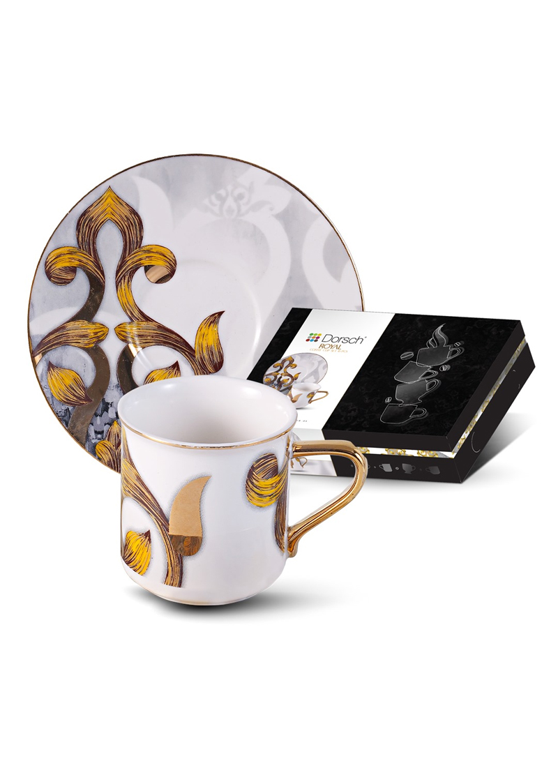 Dorsch Dorsch Royal 12 Pieces Coffee Cups Set | DH-09302 - Home & Kitchen - Lebanon