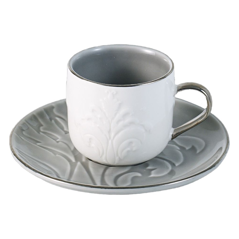 Dorsch Dorsch Leaf Olive 12 Pieces Coffee Cups Set | DH-09322 - Home & Kitchen - Lebanon