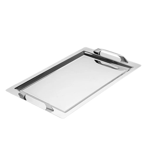 Dorsch Dorsch Luxe Silver 18/10 Stainless Tray | DH-03233 - Home & Kitchen - Lebanon