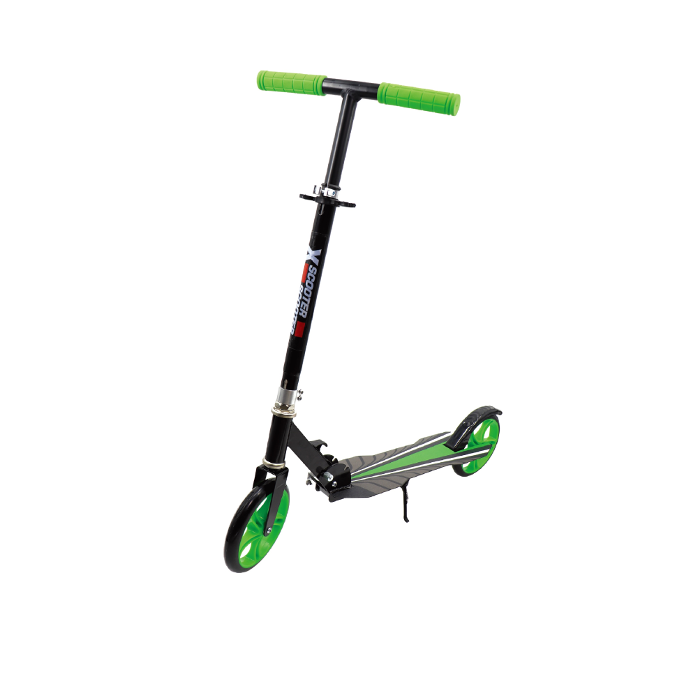 X-Scooter Two-Wheeled Folding Scooter - Green | 60-PC2017 - Toys & Games - Lebanon