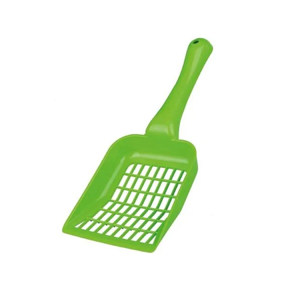 Cat Litter Shovel - Durable Plastic Scoop with Handle for Easy Cleaning - Green - Sports & Outdoors - Lebanon