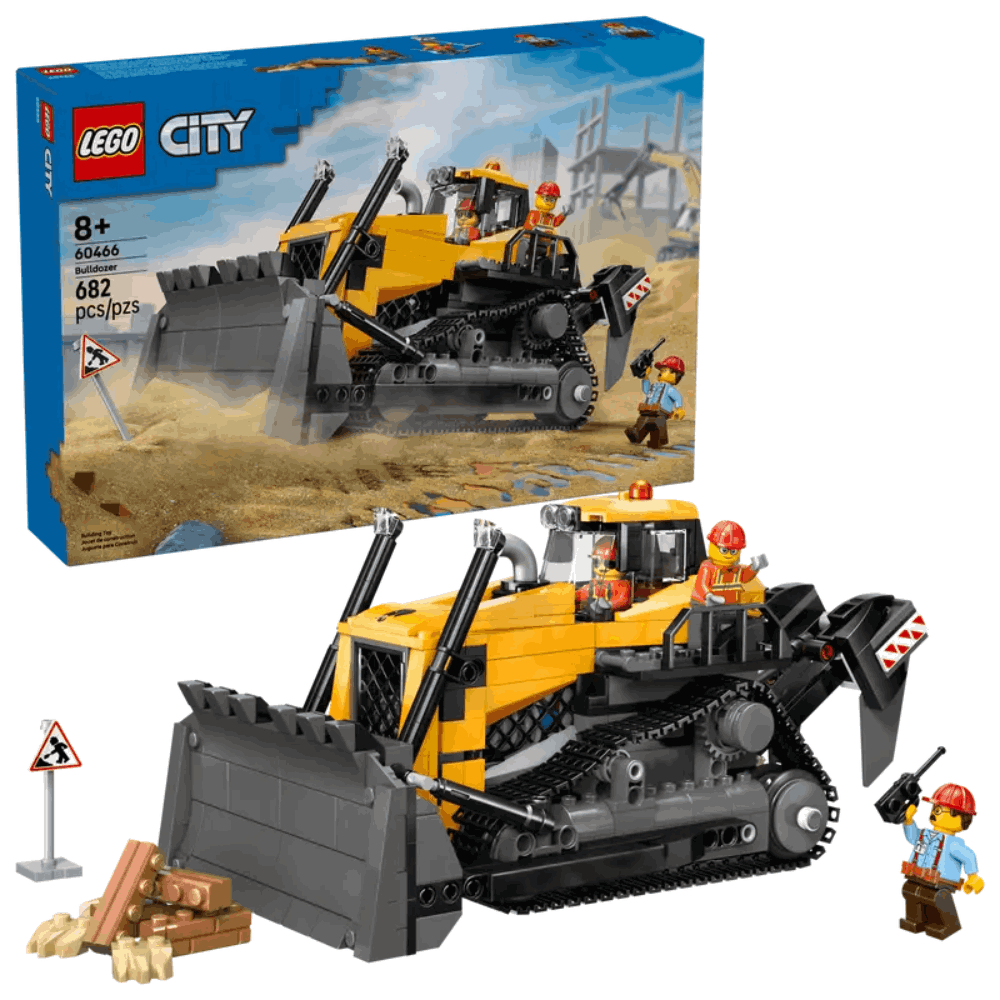 LEGO LEGO Yellow Bulldozer | 60466 - Toys & Games - Lebanon