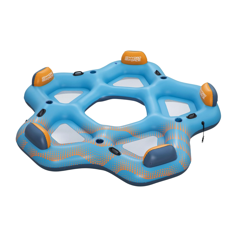 Bestway Bestway Hydro-Force Tropical Breeze Party Island Inflatable 300×287 cm | P-43842 - Sports & Outdoors - Lebanon