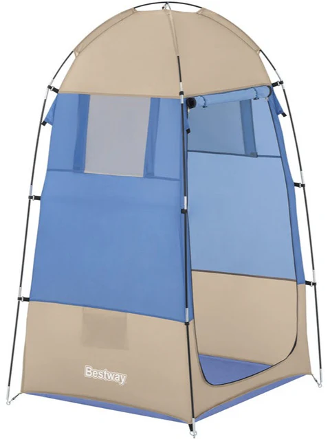 Bestway Bestway Utility Tent - 110 × 110 × 190 cm - Portable Changing & Shower Tent with Carry Bag | P-68002 - Sports & Outdoors - Lebanon