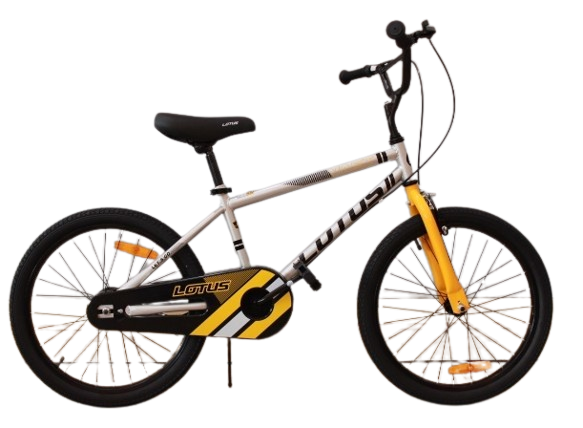 Lotus Kid's Bicycle 20 inch - Silver | JK2212019-20S - Sports & Outdoors - Lebanon