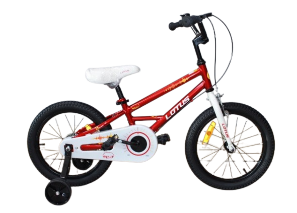 Lotus Kid's Bicycle 16 inch - Red | JK2212022-16R - Sports & Outdoors - Lebanon
