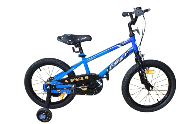 Lotus Kid's Bicycle 16 inch - Blue | JK2212023-16B - Sports & Outdoors - Lebanon