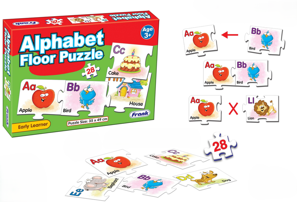 Frank Frank Alphabet Floor Puzzle | 10161 - Toys & Games - Lebanon