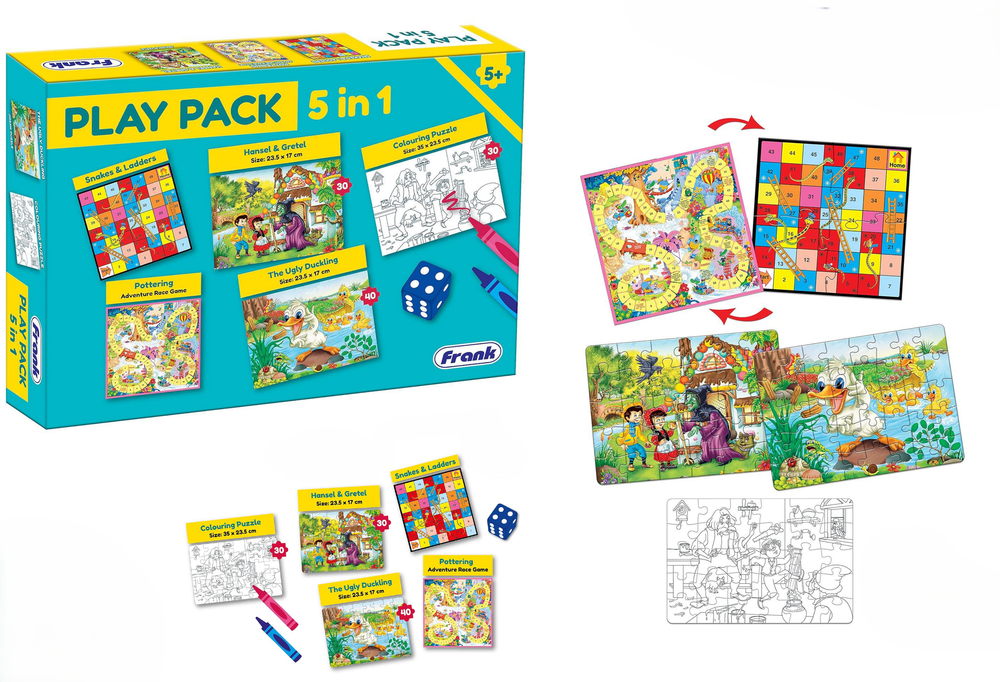 Frank Frank Play Pack 5-in-1 | 24112 - Toys & Games - Lebanon