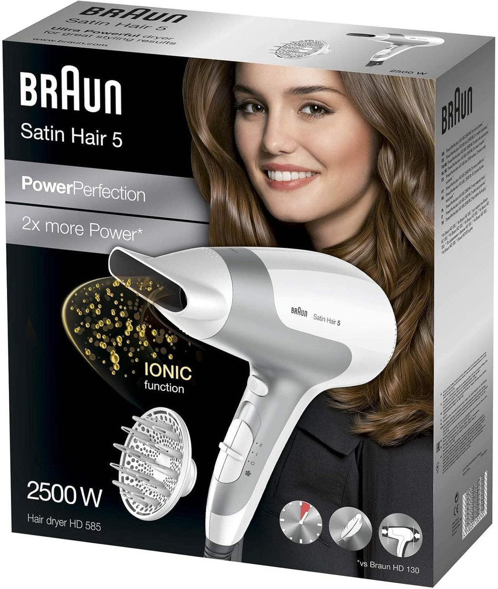 Braun Braun Hair Dryer White Box | BRHD580E - Beauty & Personal Care - Lebanon