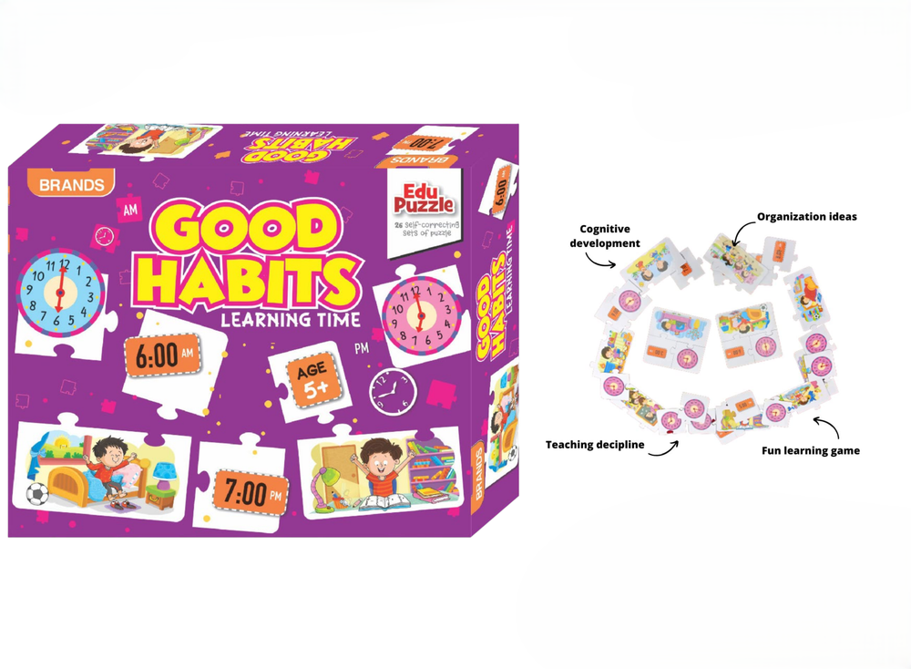  Brands Good Habits Learning Time | 105/1 - Toys & Games - Lebanon
