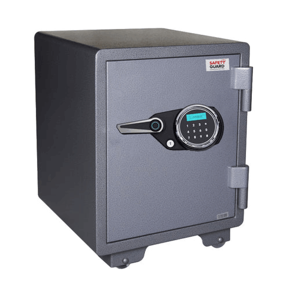 SAFETYGUARD SAFETYGUARD Professional Fireproof Safe - Fingerprint Lock - 60 Minutes Fireproof | FP5202E - Home & Kitchen - Lebanon