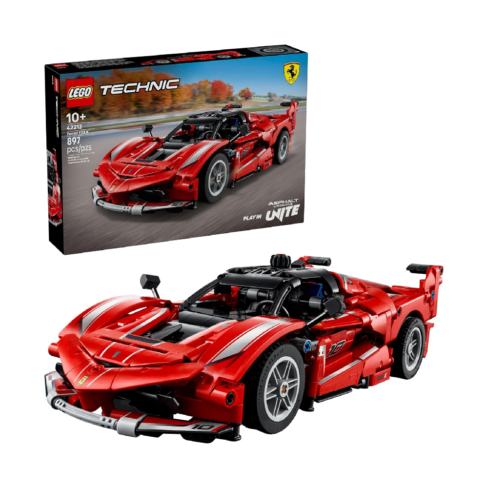 LEGO Lego Technic Ferrari FXX K Toy Car - Building Toy - 897 Pcs | 42212 - Toys & Games - Lebanon